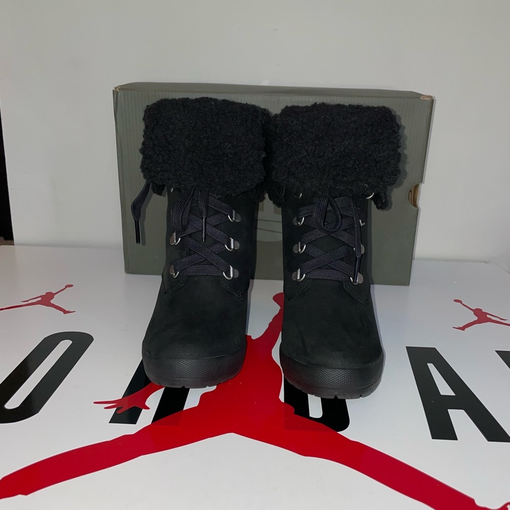 Timberland camdale fleece fold down boots